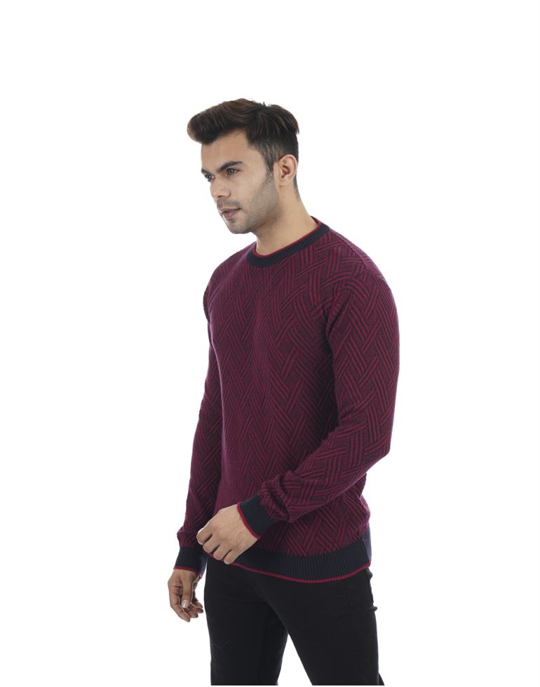 Porto Bello Men's Casual Winter Wear Pullover